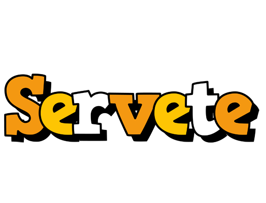 Servete cartoon logo