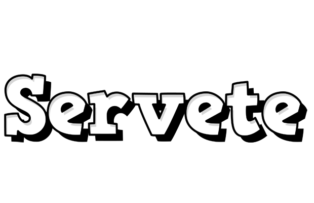 Servete snowing logo