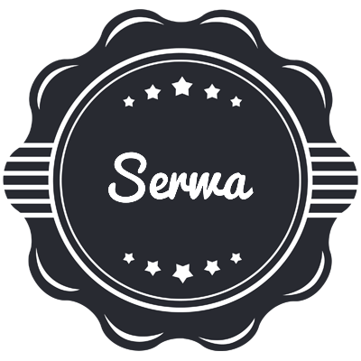 Serwa badge logo