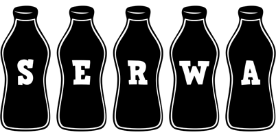 Serwa bottle logo