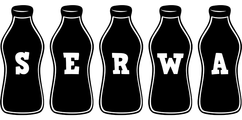 Serwa bottle logo