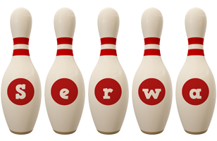 Serwa bowling-pin logo