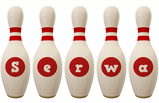 Serwa bowling-pin logo