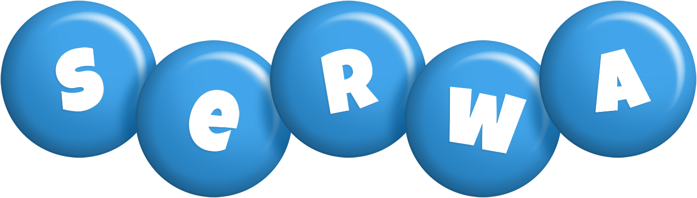 Serwa candy-blue logo