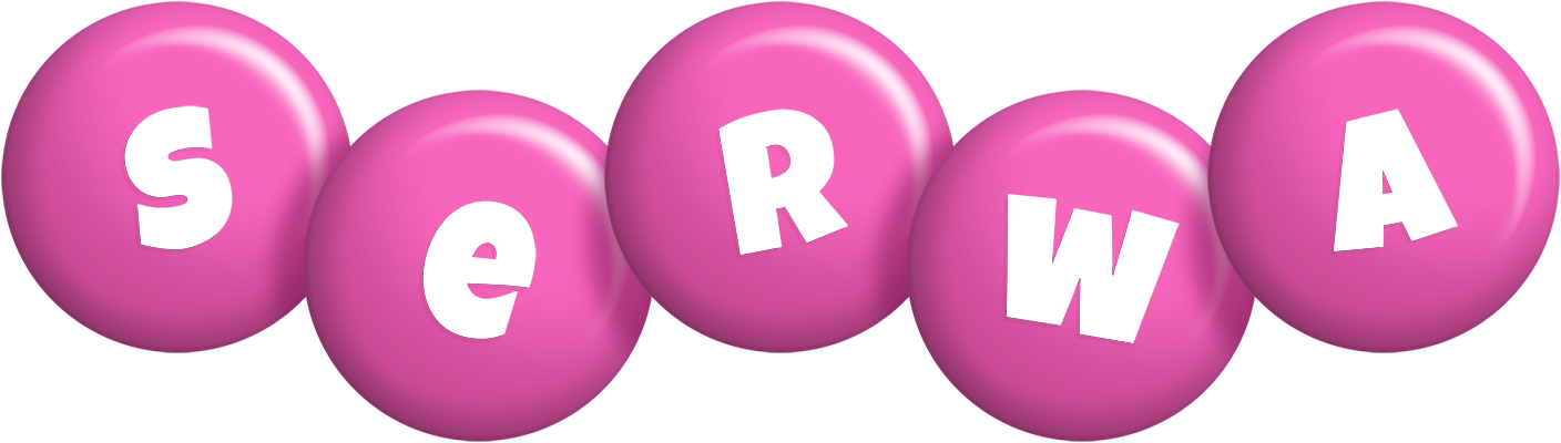 Serwa candy-pink logo