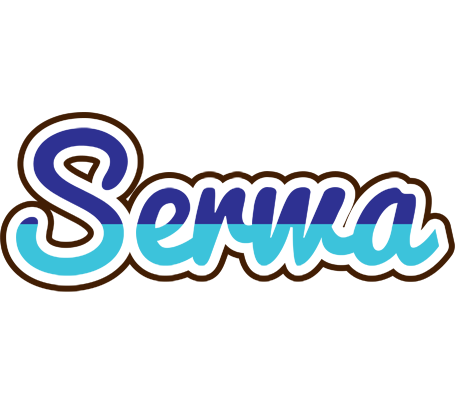 Serwa raining logo