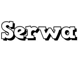 Serwa snowing logo