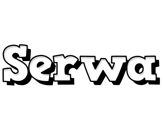 Serwa snowing logo
