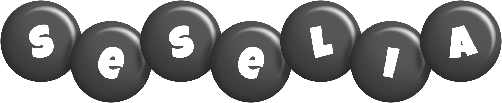 Seselia candy-black logo