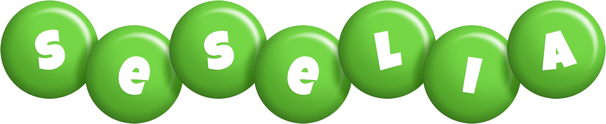 Seselia candy-green logo