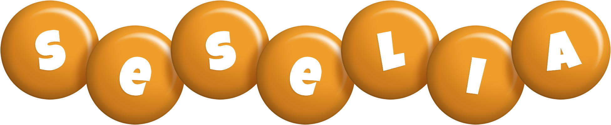 Seselia candy-orange logo