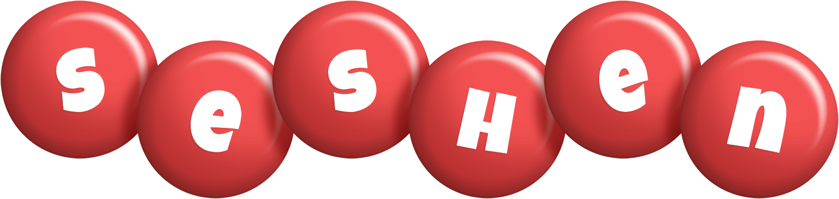 Seshen candy-red logo