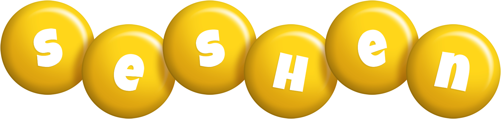 Seshen candy-yellow logo