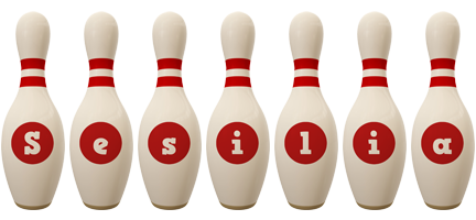 Sesilia bowling-pin logo
