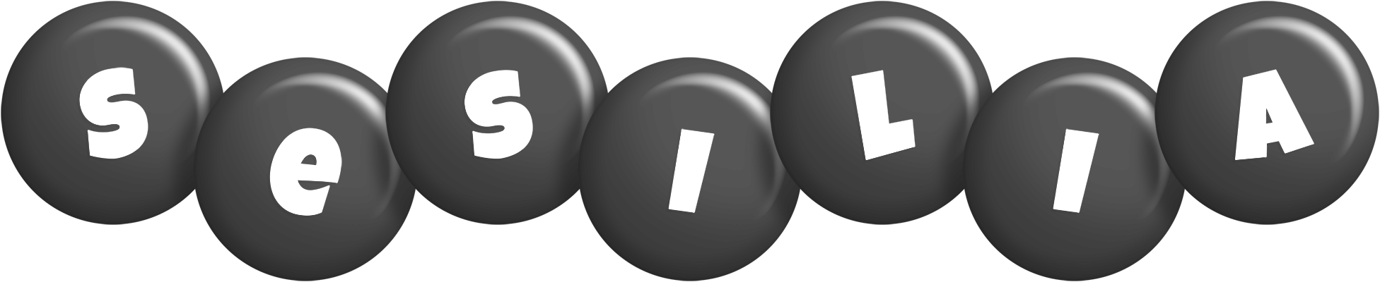 Sesilia candy-black logo