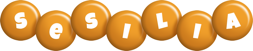 Sesilia candy-orange logo