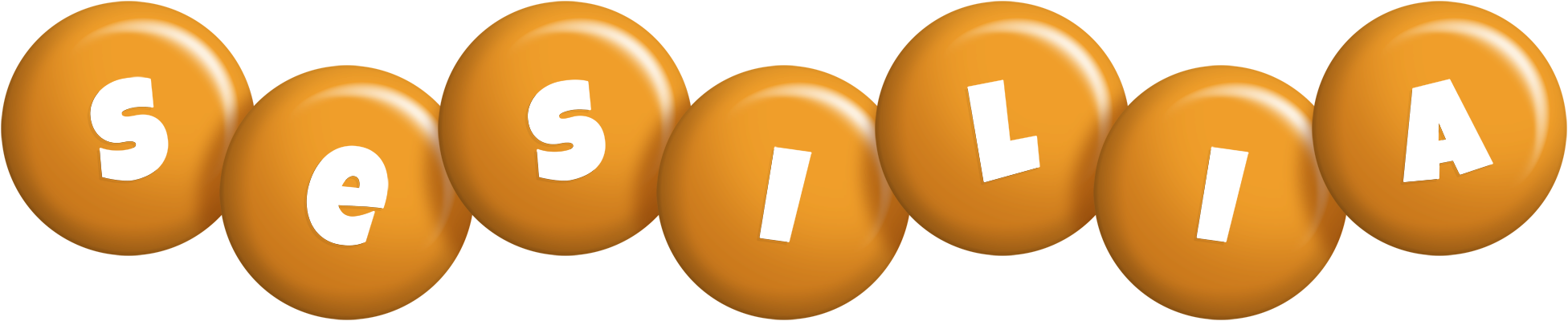Sesilia candy-orange logo