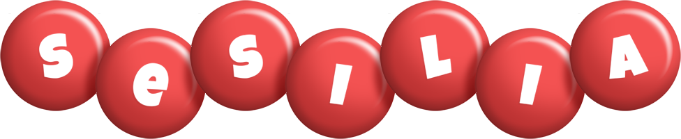 Sesilia candy-red logo