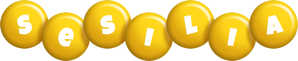 Sesilia candy-yellow logo