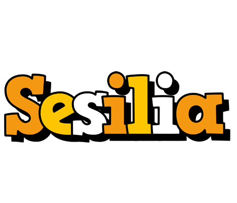 Sesilia cartoon logo