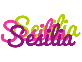 Sesilia flowers logo