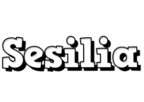 Sesilia snowing logo