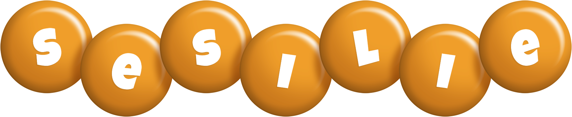 Sesilie candy-orange logo