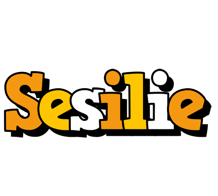 Sesilie cartoon logo