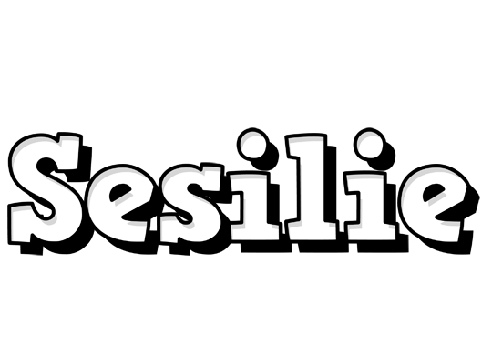 Sesilie snowing logo