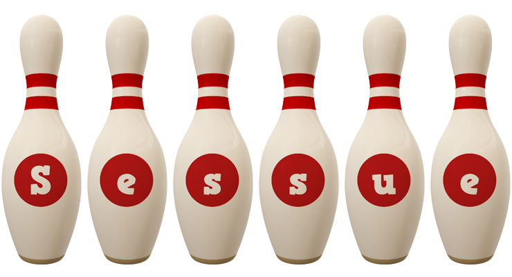 Sessue bowling-pin logo