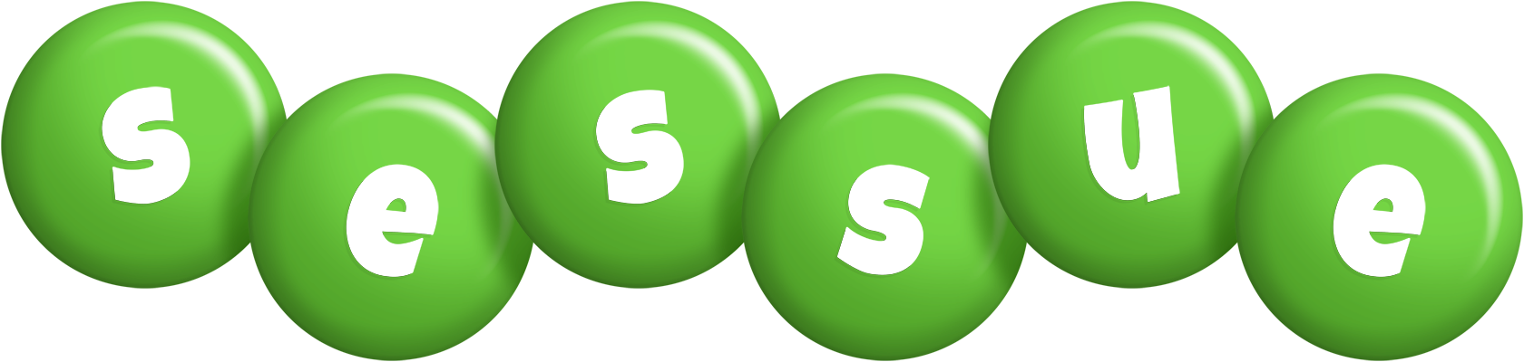 Sessue candy-green logo