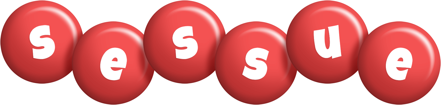 Sessue candy-red logo