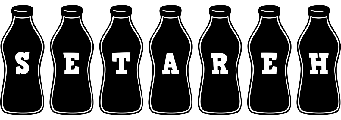 Setareh bottle logo