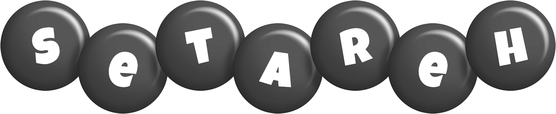 Setareh candy-black logo