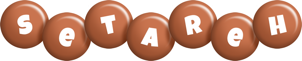 Setareh candy-brown logo