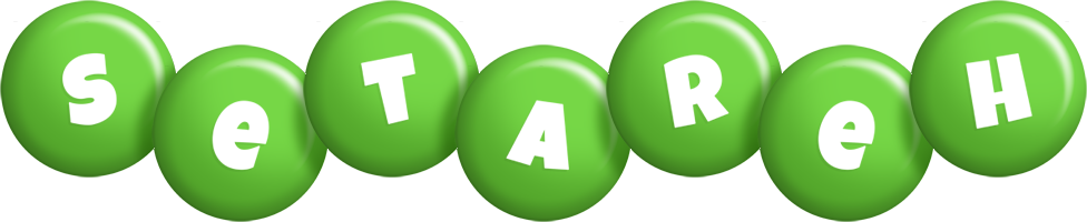 Setareh candy-green logo