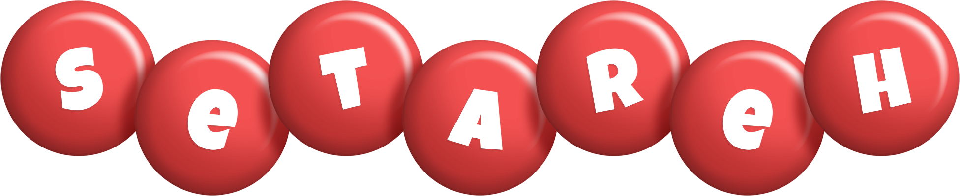 Setareh candy-red logo