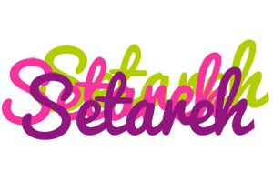 Setareh flowers logo