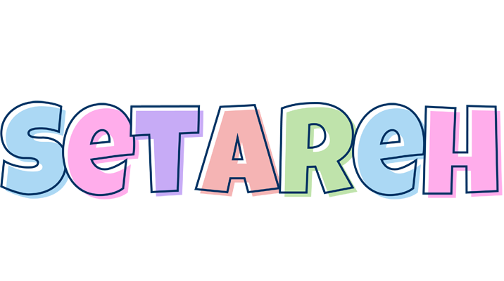 Setareh pastel logo