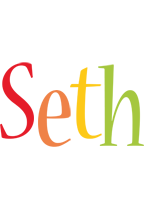 Seth birthday logo