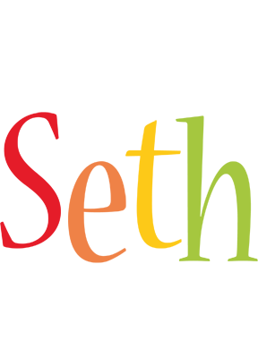 Seth birthday logo
