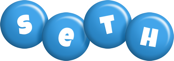 Seth candy-blue logo