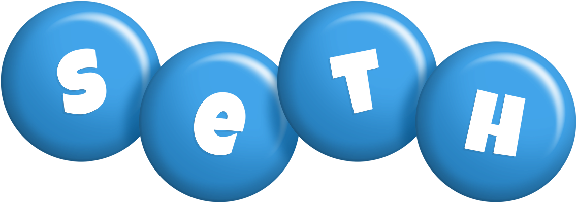 Seth candy-blue logo
