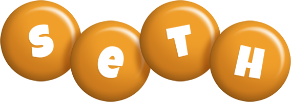 Seth candy-orange logo