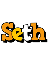 Seth cartoon logo