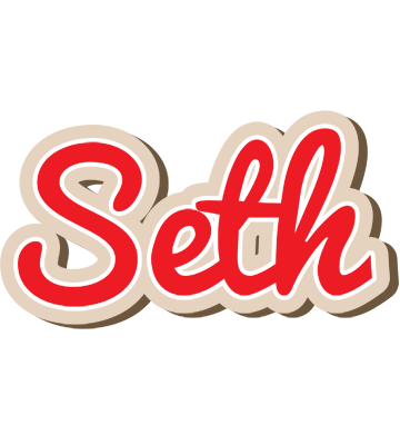 Seth chocolate logo