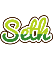 Seth golfing logo