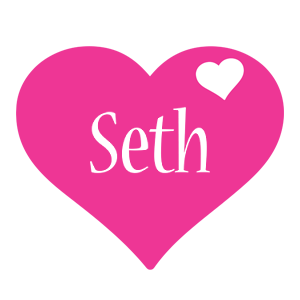 Seth love-heart logo