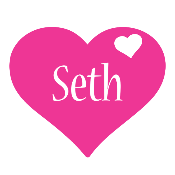 Seth love-heart logo