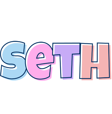 Seth pastel logo